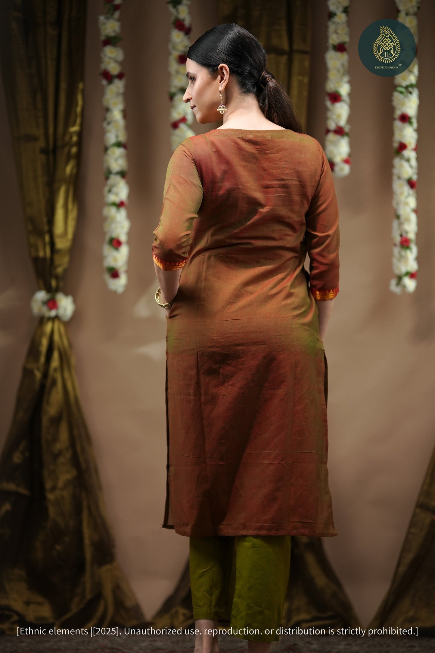 Dhani Cord Set - Pathani Cotton 2Pc Set