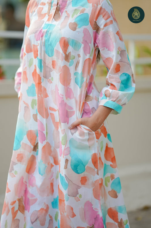 Brush Muse - Stitched 2Pc Cotton Suit Set