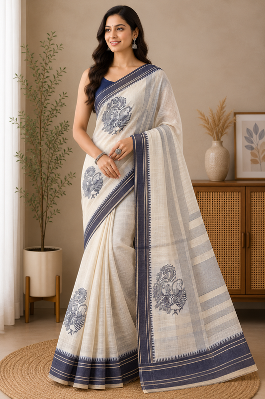 Naarira Tussar Silk Sarees