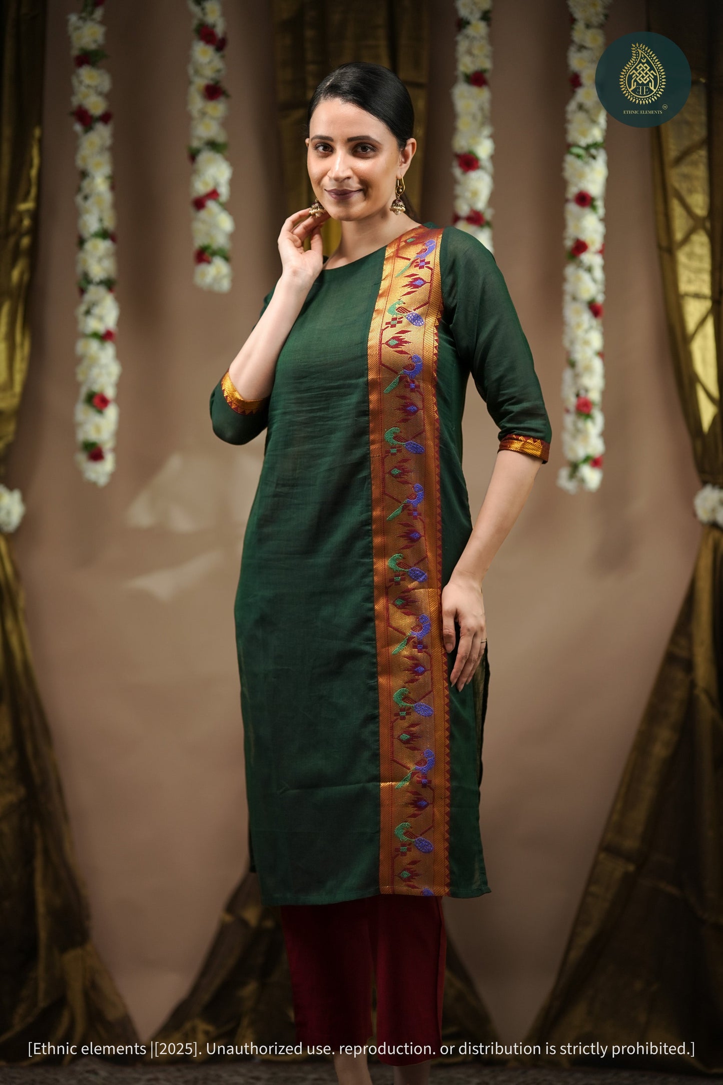 Mayur Cord Set - Pathani Cotton 2Pc Set