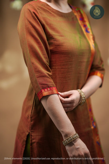 Dhani Cord Set - Pathani Cotton 2Pc Set