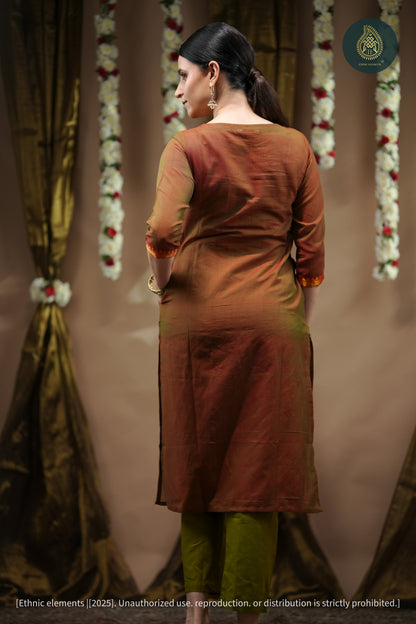 Dhani Cord Set - Pathani Cotton 2Pc Set
