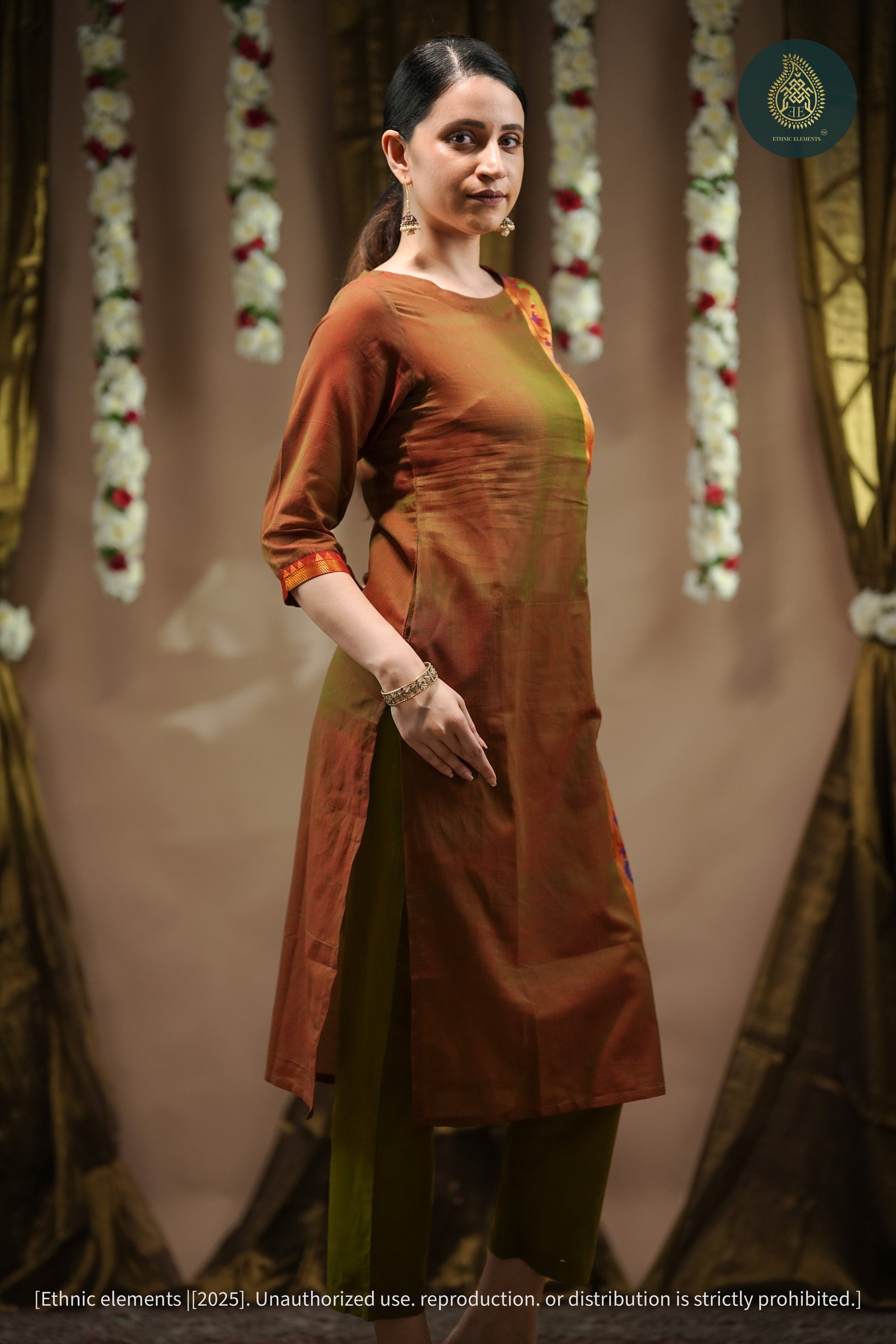 Dhani Cord Set - Pathani Cotton 2Pc Set