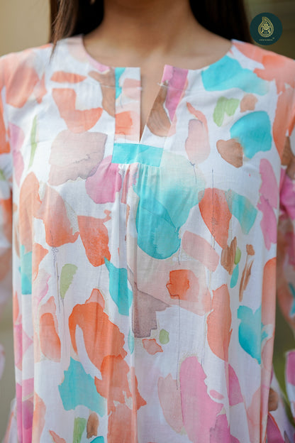 Brush Muse - Stitched 2Pc Cotton Suit Set