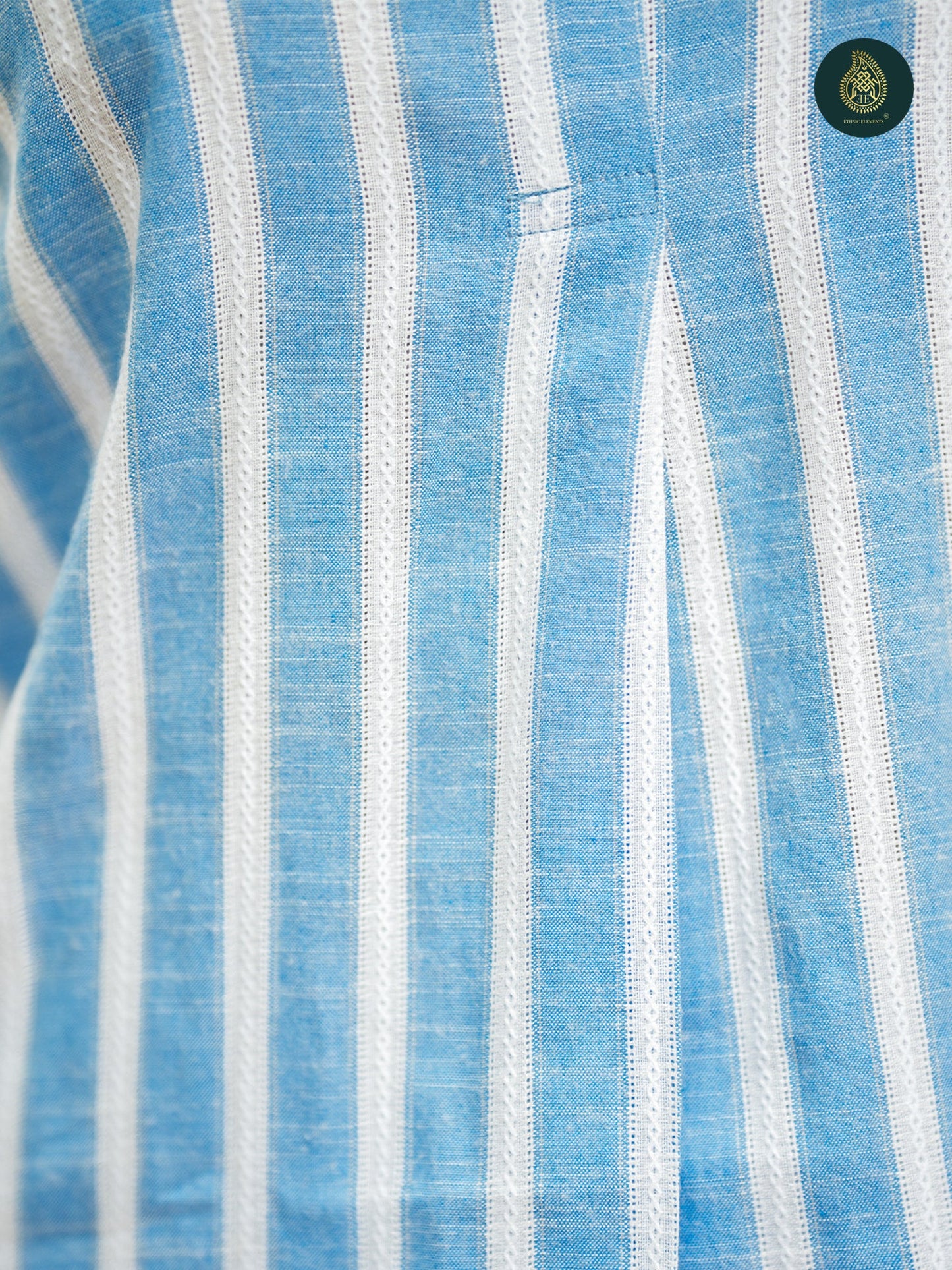 Bumble Stripes - Soft Cotton Lace 2Pc Stitched Suit Set