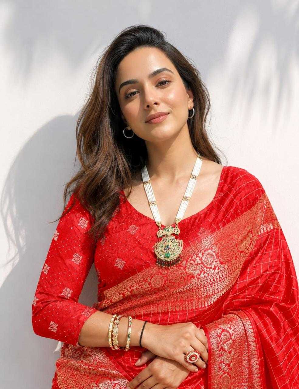 Naarira Dola Nylon Silk Saree for Women